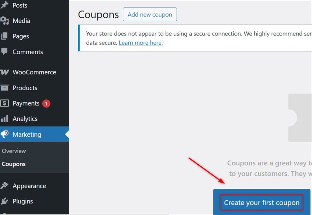 Add Coupon on WordPress Products